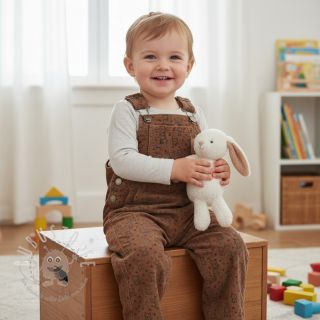 Cord STRETCH Little foxes taupe