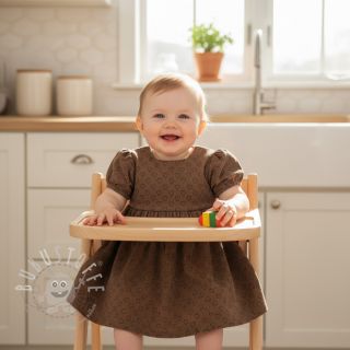 Cord STRETCH Little love taupe