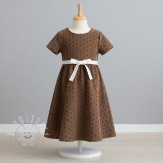 Cord STRETCH Little bunny taupe