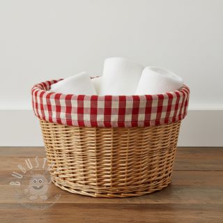 Dekostoff Celestin LUREX rouge