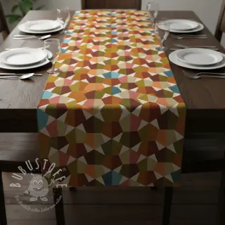 Dekostoff jacquard Mustang multi