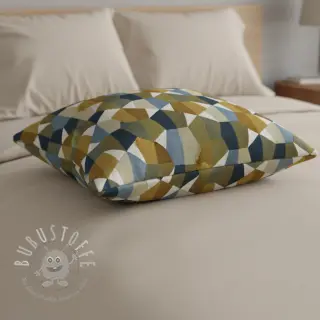 Dekostoff jacquard Mustang blue