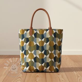 Dekostoff jacquard Mustang blue