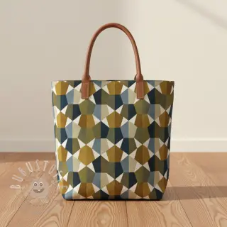 Dekostoff jacquard Mustang blue