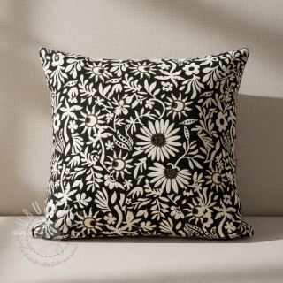 Dekostoff jacquard Sunlight noir