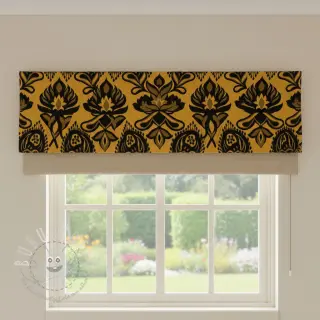 Dekostoff jacquard Baccara gold