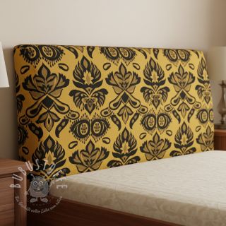 Dekostoff jacquard Baccara gold