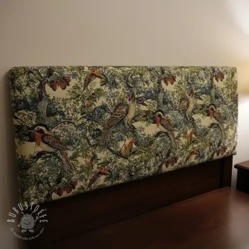 Dekostoff GOBELIN PREMIUM Bird Heritage Forest