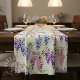 Dekostoff Serene Wisteria Charm digital print