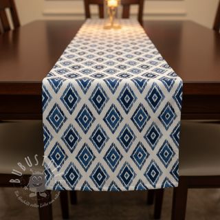 Dekostoff premium Rhombus navy