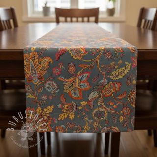 Dekostoff jacquard Inaya ciel