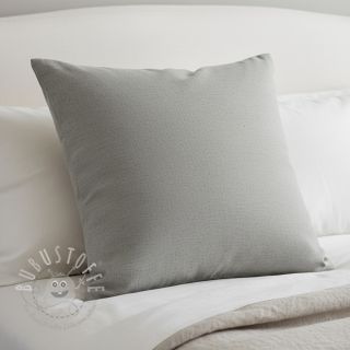 Dekostoff Linenlook PLAIN soft grey