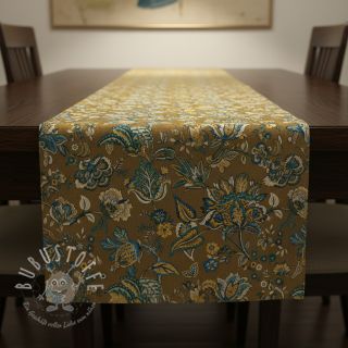 Dekostoff jacquard Inaya or