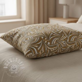 Dekostoff jacquard Tamise gold
