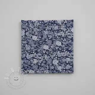 Dekostoff jacquard Draco indigo