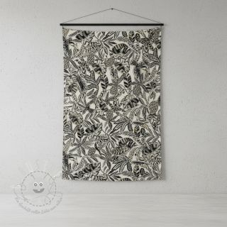 Dekostoff jacquard Fortuna blanc