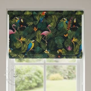 Dekostoff premium Tropical jungle bird digital print