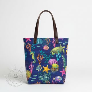 Dekostoff premium Underwater sea life digital print