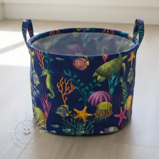 Dekostoff premium Underwater sea life digital print