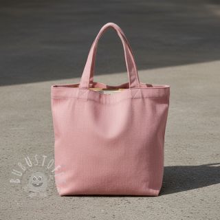 Dekostoff DOBBY Zigzag blush