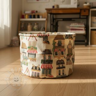 Dekostoff premium Shop Boutique City digital print