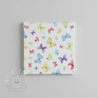 Dekostoff premium Butterfly Magic Fly digital print