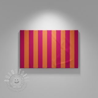 Dekostoff premium Joyful Basic Stripe pink digital print