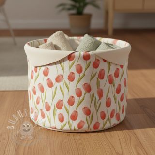 Dekostoff premium Hand Drawn Tulip