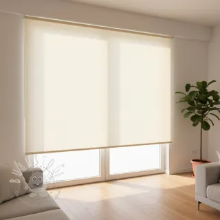 Dekostoff Linenlook PLAIN linen