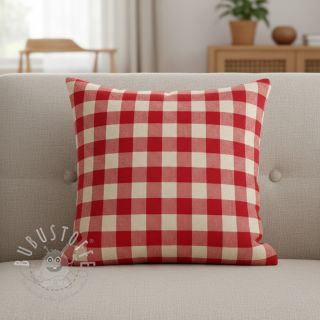 Dekostoff Celestin rouge