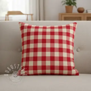 Dekostoff Celestin rouge