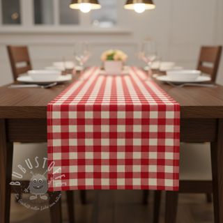 Dekostoff Celestin rouge