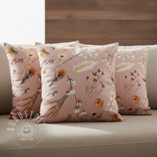 Dekostoff Dried Flower Romance digital print