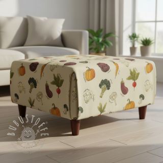 Dekostoff Veggie Harvest Garden digital print