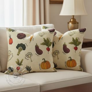 Dekostoff Veggie Harvest Garden digital print