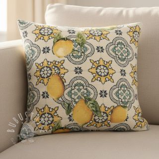 Dekostoff GOBELIN Citrus fruit tales