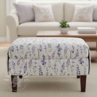 Dekostoff premium Watercolour lavender field