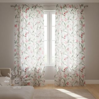 Dekostoff premium Floral Iris fresia