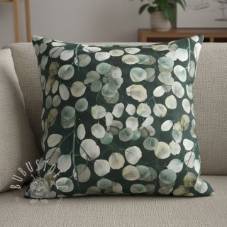 Dekostoff Eucalyptus boho leaf digital print