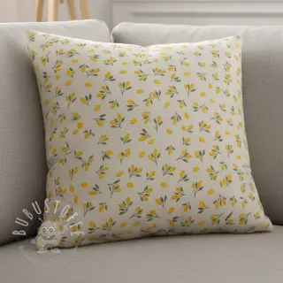 Dekostoff Linenlook Little citrus fruits