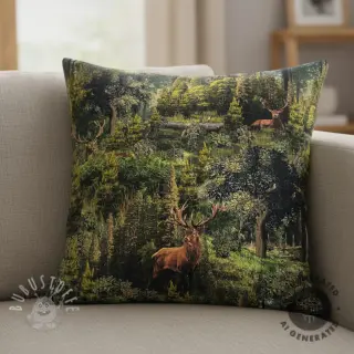 Dekostoff Ancient forest digital print