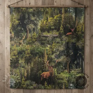 Dekostoff Ancient forest digital print
