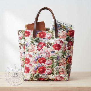 Outdoor Dekostoff mit Teflon-Finish ROMANTIC BOTANIC