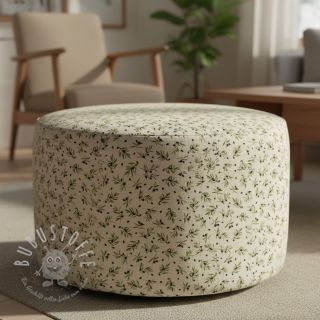 Dekostoff Linenlook premium Black Olive