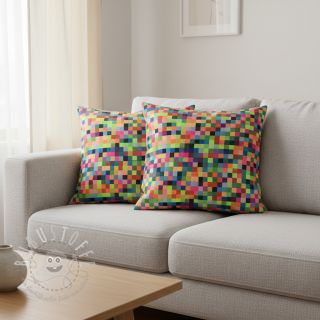 Dekostoff jacquard Pixels