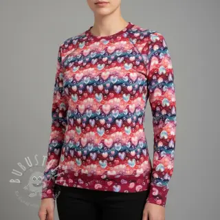 Sweatstoff All you need is love design B digital print