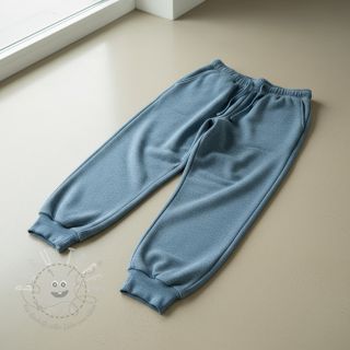 Sweat kuschel MELANGE old blue