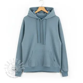 Sweat kuschel MELANGE old blue