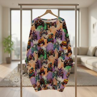 Sweatstoff Dare me design F digital print