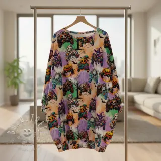 Sweatstoff Dare me design F digital print